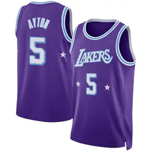 Los Angeles Lakers Swingman Purple Deandre Ayton 2021/22 City Edition Jersey - Youth