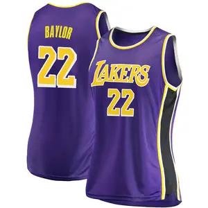Los Angeles Lakers Swingman Purple Elgin Baylor 2018/19 Jersey - Statement Edition - Women's