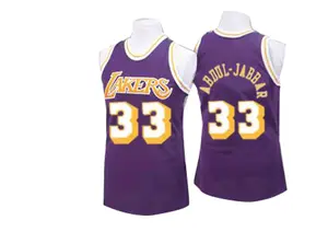 Los Angeles Lakers Swingman Purple Elgin Baylor Throwback Jersey - Men's