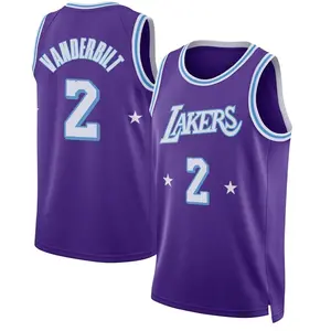 Los Angeles Lakers Swingman Purple Jarred Vanderbilt 2021/22 City Edition Jersey - Men's