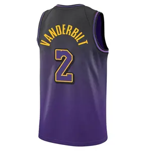 Los Angeles Lakers Swingman Purple Jarred Vanderbilt 2024/25 City Edition Jersey - Men's