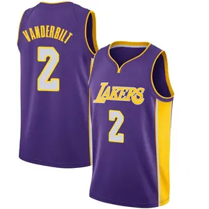 Los Angeles Lakers Swingman Purple Jarred Vanderbilt Jersey - Statement Edition - Men's