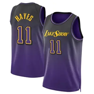 Los Angeles Lakers Swingman Purple Jaxson Hayes 2024/25 City Edition Jersey - Men's