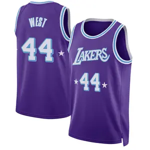 Los Angeles Lakers Swingman Purple Jerry West 2021/22 City Edition Jersey - Youth