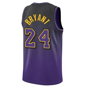 Los Angeles Lakers Swingman Purple Kobe Bryant 2024/25 City Edition Jersey - Youth