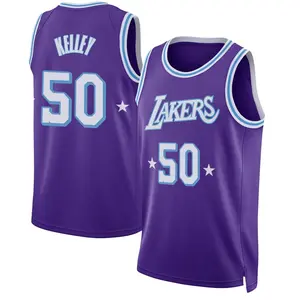 Los Angeles Lakers Swingman Purple Kylor Kelley 2021/22 City Edition Jersey - Youth