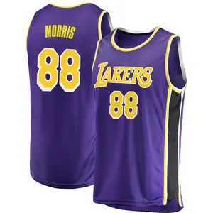 Los Angeles Lakers Swingman Purple Markieff Morris 2018/19 Jersey - Statement Edition - Men's