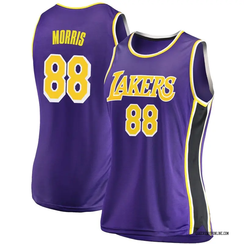 Los Angeles Lakers Swingman Purple Markieff Morris 2018/19 Jersey - Statement Edition - Women's