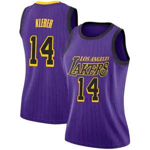 Los Angeles Lakers Swingman Purple Maxi Kleber 2018/19 Jersey - City Edition - Women's