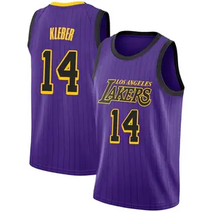 Los Angeles Lakers Swingman Purple Maxi Kleber 2018/19 Jersey - City Edition - Youth