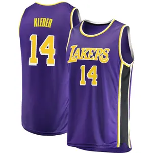 Los Angeles Lakers Swingman Purple Maxi Kleber 2018/19 Jersey - Statement Edition - Men's