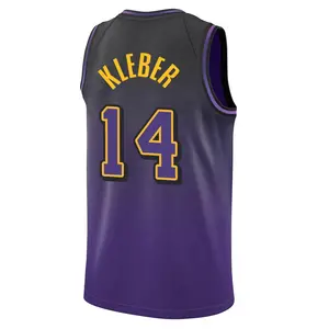 Los Angeles Lakers Swingman Purple Maxi Kleber 2024/25 City Edition Jersey - Youth