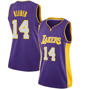 Los Angeles Lakers Swingman Purple Maxi Kleber Jersey - Statement Edition - Women's