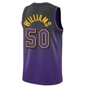 Los Angeles Lakers Swingman Purple Nate Williams 2024/25 City Edition Jersey - Youth