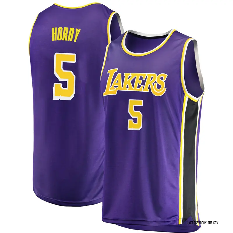 Los Angeles Lakers Swingman Purple Robert Horry 2018/19 Jersey - Statement Edition - Youth