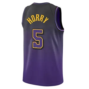 Los Angeles Lakers Swingman Purple Robert Horry 2024/25 City Edition Jersey - Youth