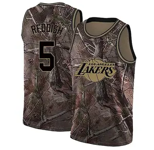 Los Angeles Lakers Swingman Red Cam Reddish Camo Realtree Collection Jersey - Men's