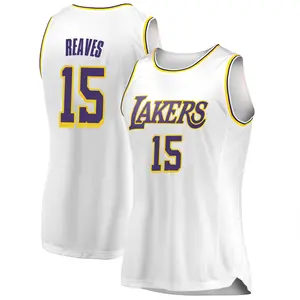 Los Angeles Lakers Swingman White Austin Reaves 2018/19 Jersey - Association Edition - Women's