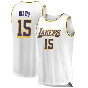 Los Angeles Lakers Swingman White Austin Reaves 2018/19 Jersey - Association Edition - Youth