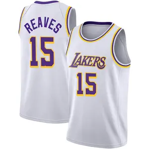 Los Angeles Lakers Swingman White Austin Reaves 2020/21 Jersey - Association Edition - Men's