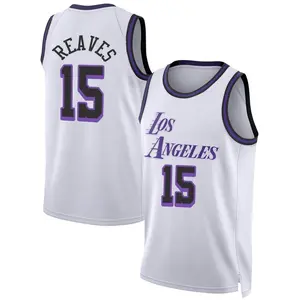 Los Angeles Lakers Swingman White Austin Reaves 2022/23 City Edition Jersey - Youth