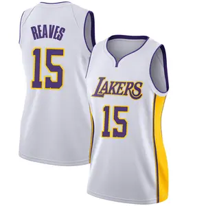 Los Angeles Lakers Swingman White Austin Reaves Jersey - Association Edition - Women's