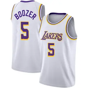 Los Angeles Lakers Swingman White Carlos Boozer 2020/21 Jersey - Association Edition - Men's
