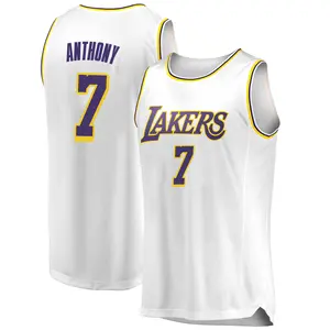 Los Angeles Lakers Swingman White Carmelo Anthony 2018/19 Jersey - Association Edition - Youth