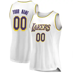 Los Angeles Lakers Swingman White Custom 2018/19 Jersey - Association Edition - Women's