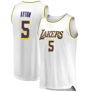 Los Angeles Lakers Swingman White Deandre Ayton 2018/19 Jersey - Association Edition - Men's