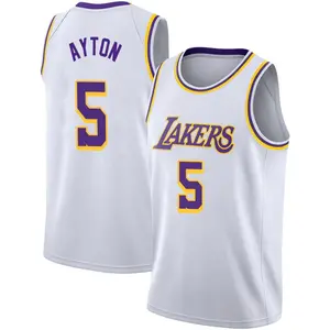Los Angeles Lakers Swingman White Deandre Ayton 2020/21 Jersey - Association Edition - Men's