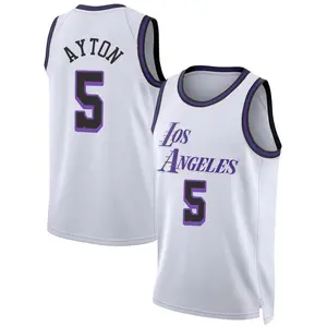 Los Angeles Lakers Swingman White Deandre Ayton 2022/23 City Edition Jersey - Men's