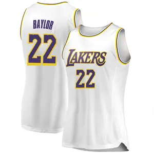 Los Angeles Lakers Swingman White Elgin Baylor 2018/19 Jersey - Association Edition - Women's