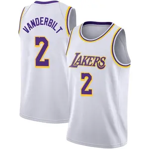 Los Angeles Lakers Swingman White Jarred Vanderbilt 2020/21 Jersey - Association Edition - Youth