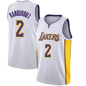 Los Angeles Lakers Swingman White Jarred Vanderbilt Jersey - Association Edition - Men's