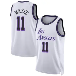 Los Angeles Lakers Swingman White Jaxson Hayes 2022/23 City Edition Jersey - Youth