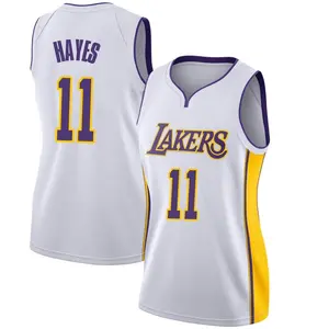 Los Angeles Lakers Swingman White Jaxson Hayes Jersey - Association Edition - Women's