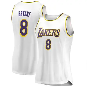 Los Angeles Lakers Swingman White Kobe Bryant 2018/19 Jersey - Association Edition - Women's