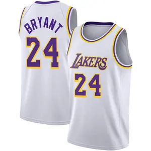 Los Angeles Lakers Swingman White Kobe Bryant 2020/21 Jersey - Association Edition - Men's