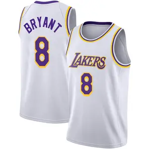 Los Angeles Lakers Swingman White Kobe Bryant 2020/21 Jersey - Association Edition - Men's