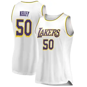 Los Angeles Lakers Swingman White Kylor Kelley 2018/19 Jersey - Association Edition - Women's