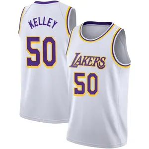 Los Angeles Lakers Swingman White Kylor Kelley 2020/21 Jersey - Association Edition - Men's
