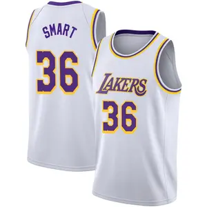 Los Angeles Lakers Swingman White Marcus Smart 2020/21 Jersey - Association Edition - Youth