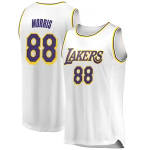 Los Angeles Lakers Swingman White Markieff Morris 2018/19 Jersey - Association Edition - Men's
