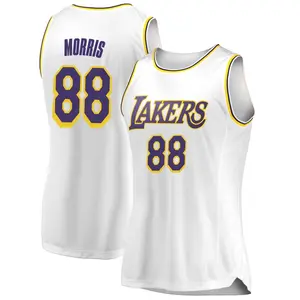 Los Angeles Lakers Swingman White Markieff Morris 2018/19 Jersey - Association Edition - Women's