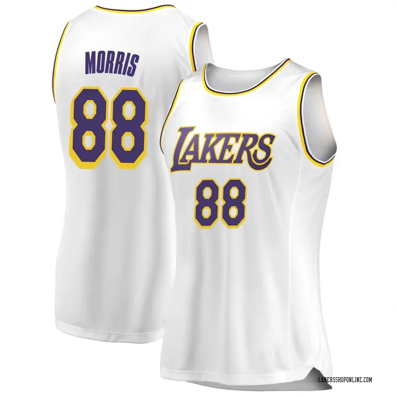 Los Angeles Lakers Swingman White Markieff Morris 2018/19 Jersey - Association Edition - Women's