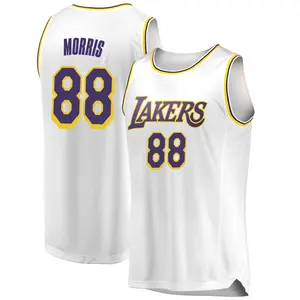 Los Angeles Lakers Swingman White Markieff Morris 2018/19 Jersey - Association Edition - Youth