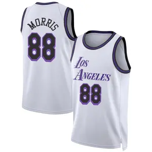 Los Angeles Lakers Swingman White Markieff Morris 2022/23 City Edition Jersey - Men's