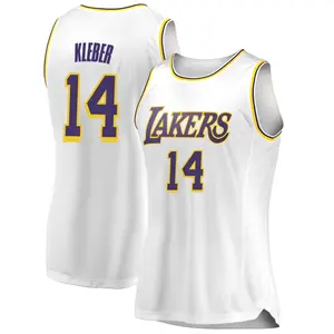Los Angeles Lakers Swingman White Maxi Kleber 2018/19 Jersey - Association Edition - Women's