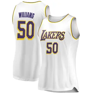 Los Angeles Lakers Swingman White Nate Williams 2018/19 Jersey - Association Edition - Women's